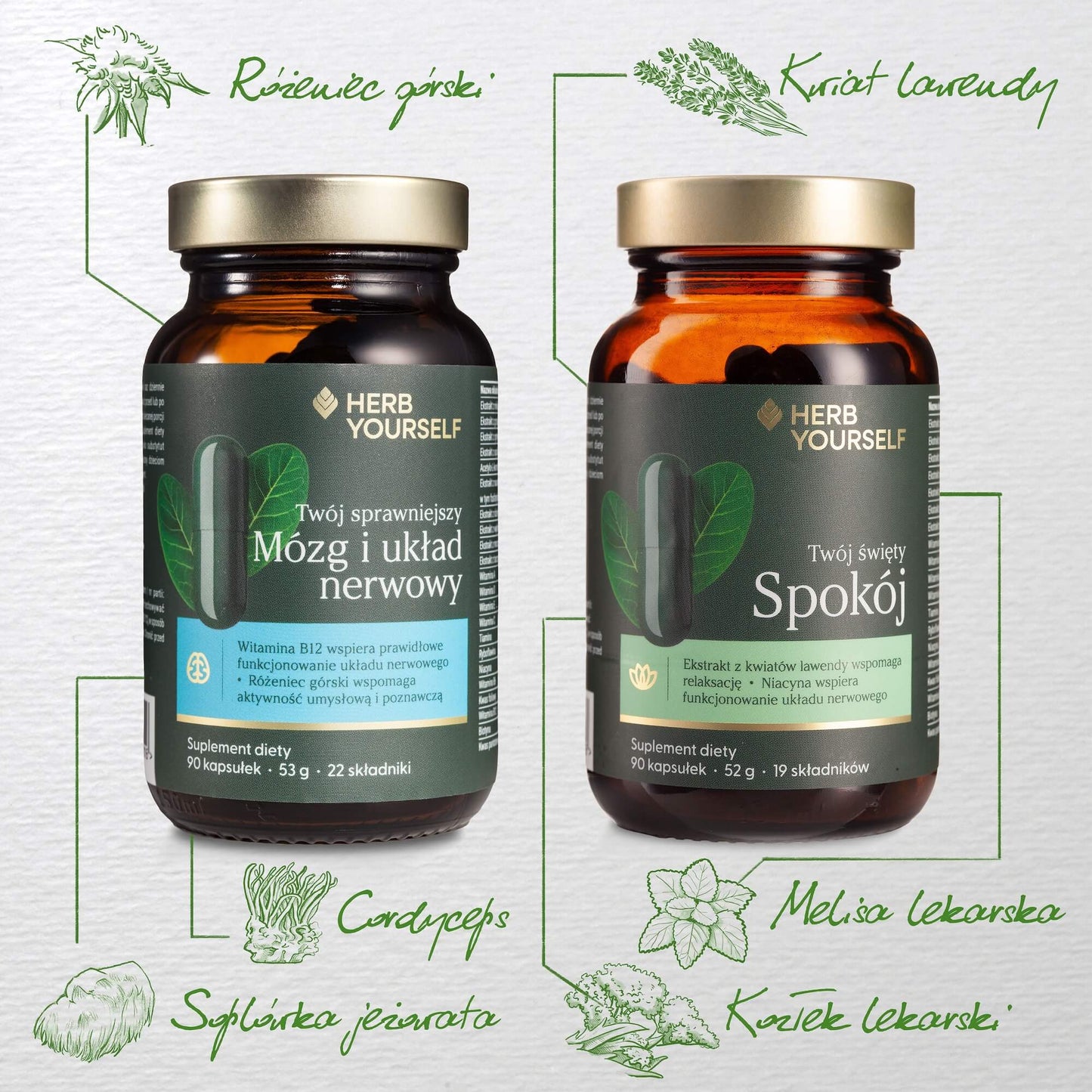 Zestaw spokój i Energia umysłu