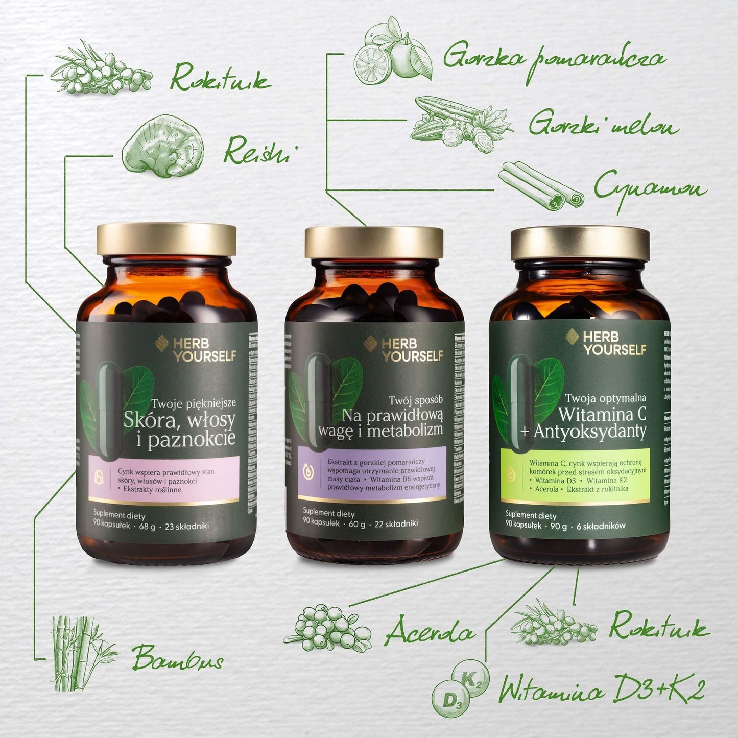 Zestaw piękny i Zdrowy wygląd