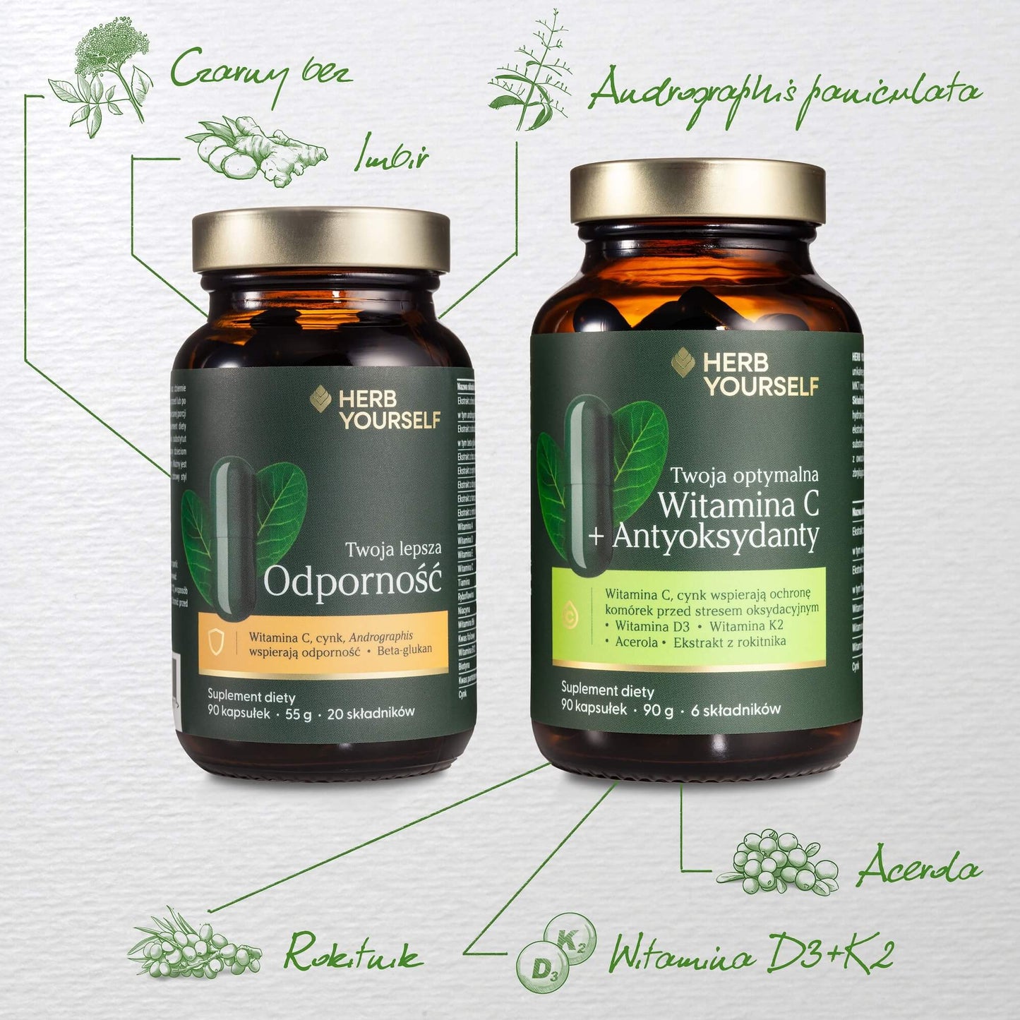 Zestaw silna Odporność