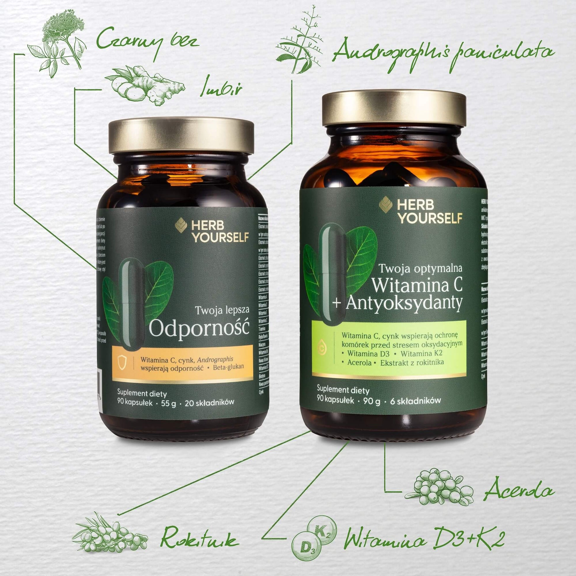 Zestaw silna Odporność