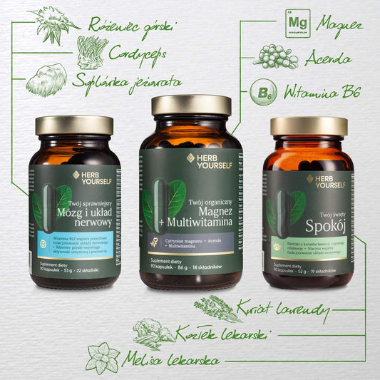 Zestaw energia i Koncentracja