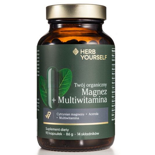 Twój organiczny Magnez + Multiwitamina