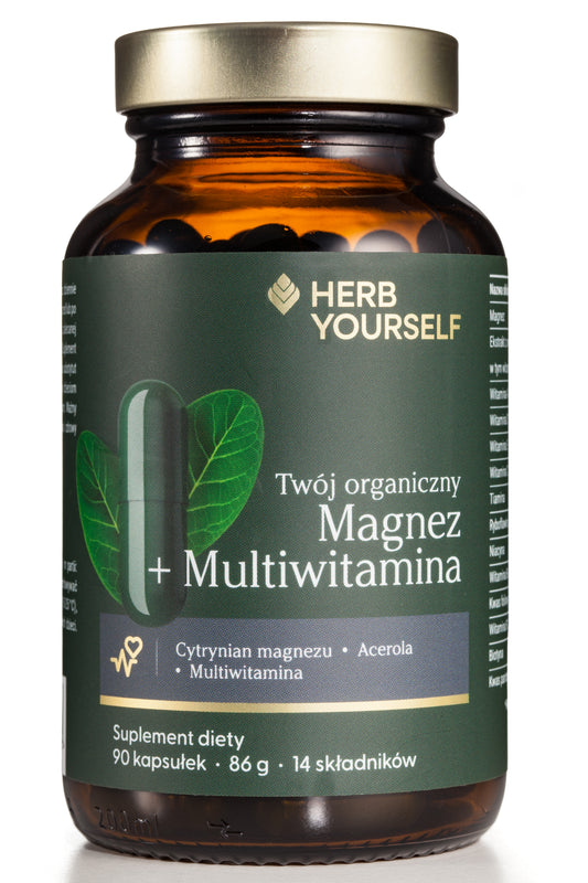 Twój organiczny Magnez + Multiwitamina