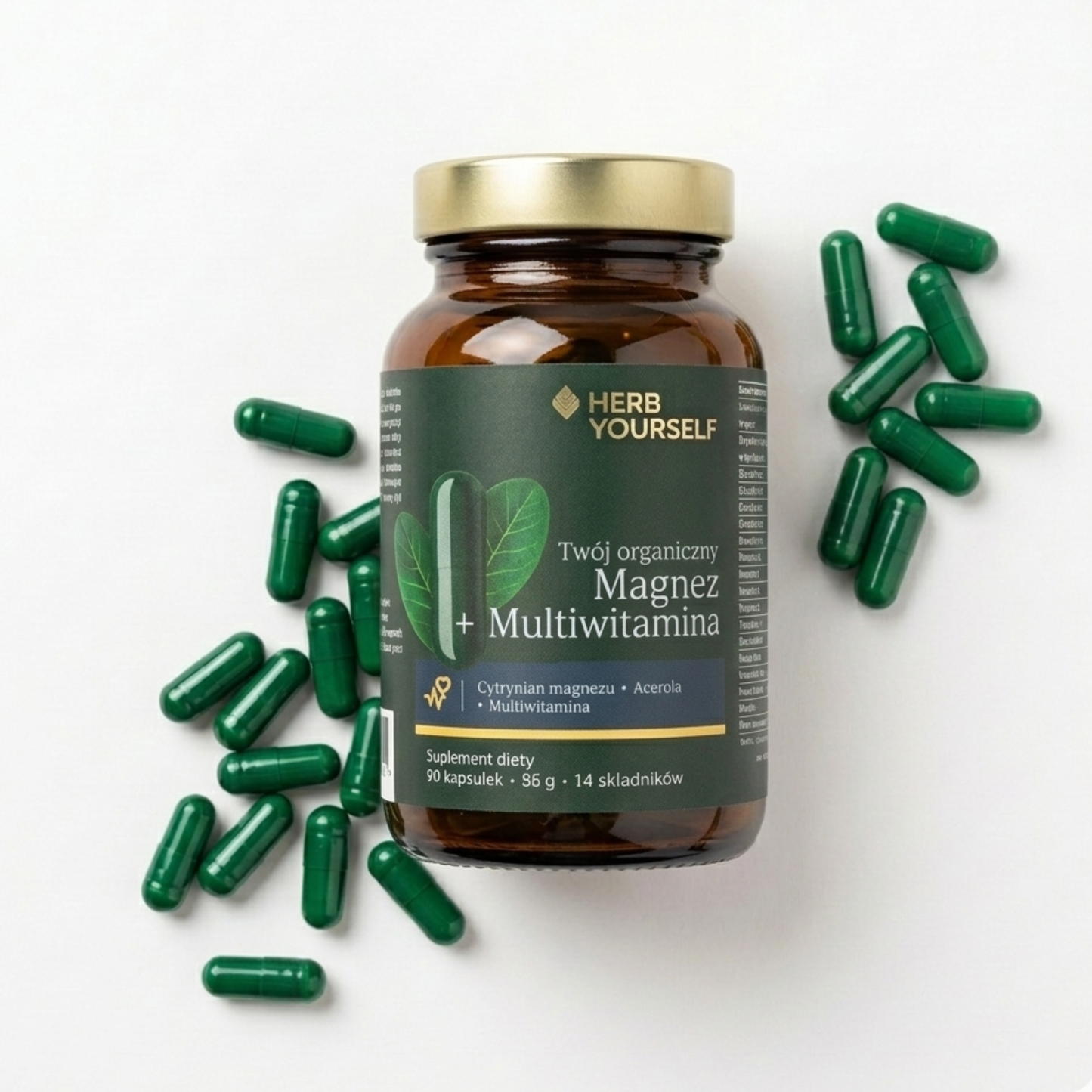 Twój organiczny Magnez + Multiwitamina (termin 09.2026)