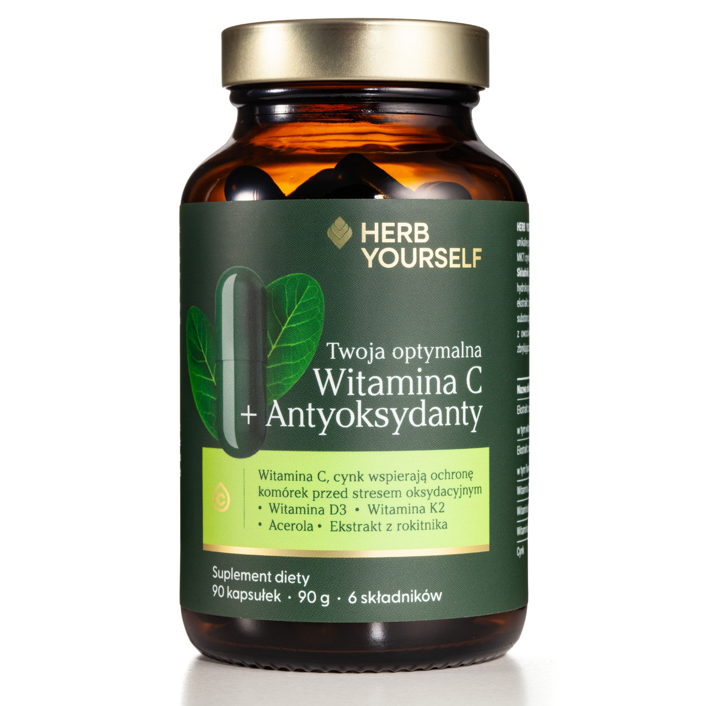 Twoja optymalna Witamina C + Antyoksydanty (termin 09.2026)